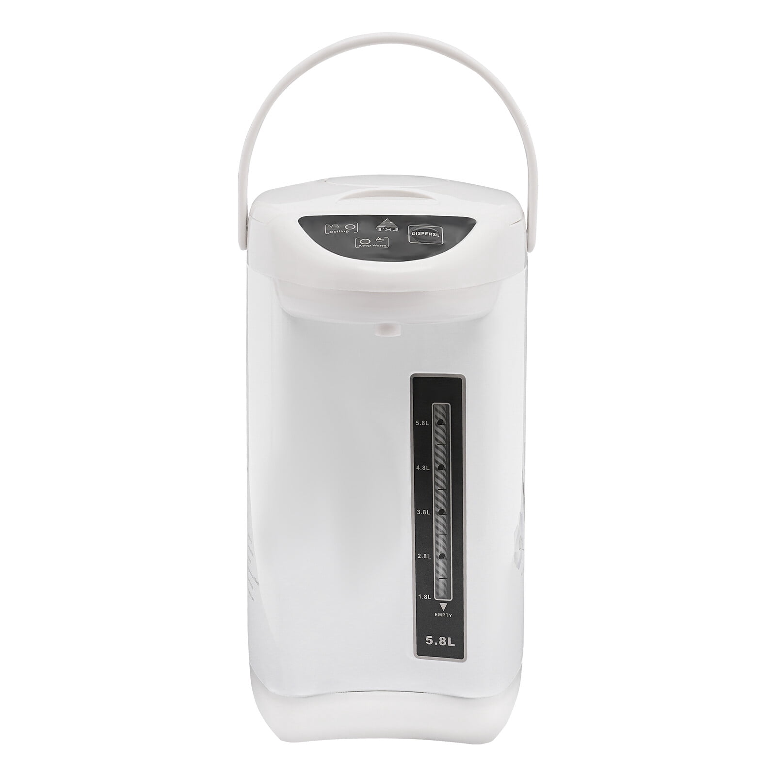 4L Water Boiler & Warmer, 304 Stainless Steel Removable Water Tank, Electric Kettle 110V 750W 7.87*15in Used in Dining Rooms, Living Rooms, Kitchens