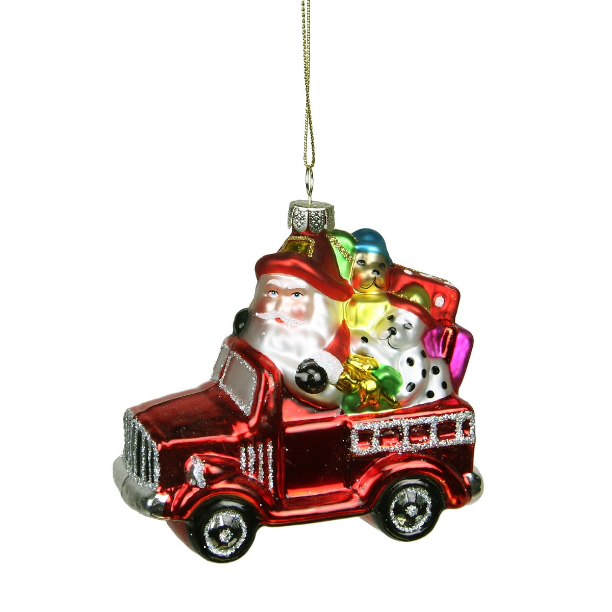 Fire Truck Christmas Ornaments 