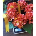 thumbnail image 6 of 12 Inch Fall Wreaths for Front Door, Fall Welcome Sign, Autumn Garland Hydrangea Wreaths with Bow,2025 Artificial Orange Farmhouse Fall Flower Wreath for Front Door Outside Indoors Thanksgiving Decor, 6 of 10