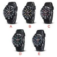 thumbnail image 4 of Sonducket Reloj de cuarzo con superficie de espejo de plástico para hombre, reloj de con carcasa de aleación para deportes de negocios, hebilla Relojes Rojo, 4 of 6
