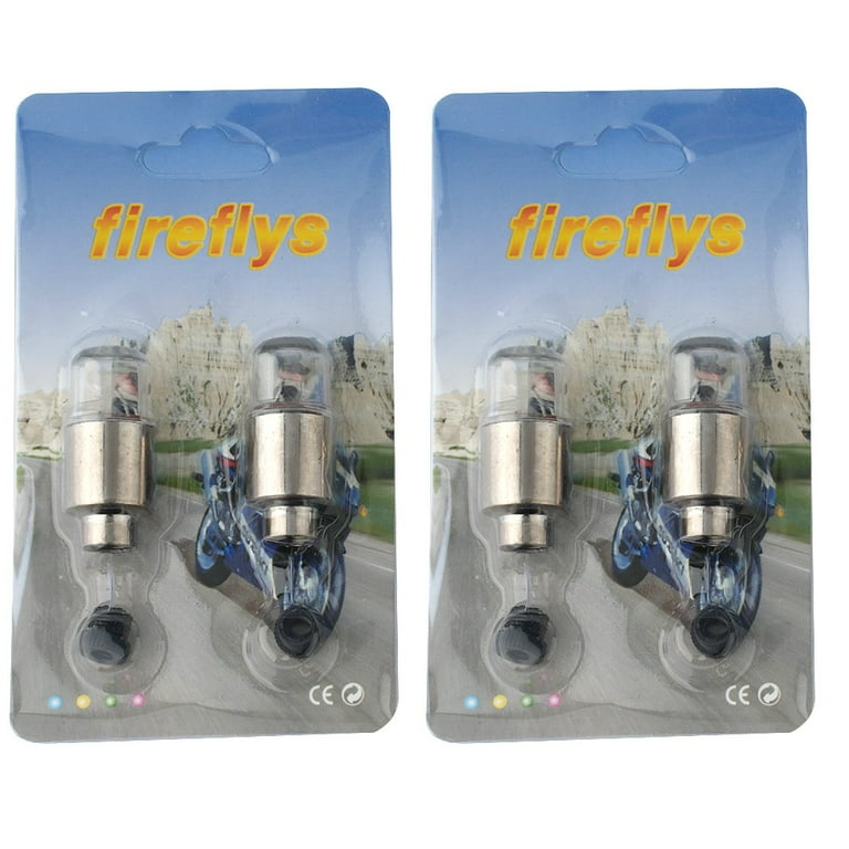 8x Blue Glow In The Dark Car Wheel Tire Tyre Air Valve Stem Caps Cover - Foto 4