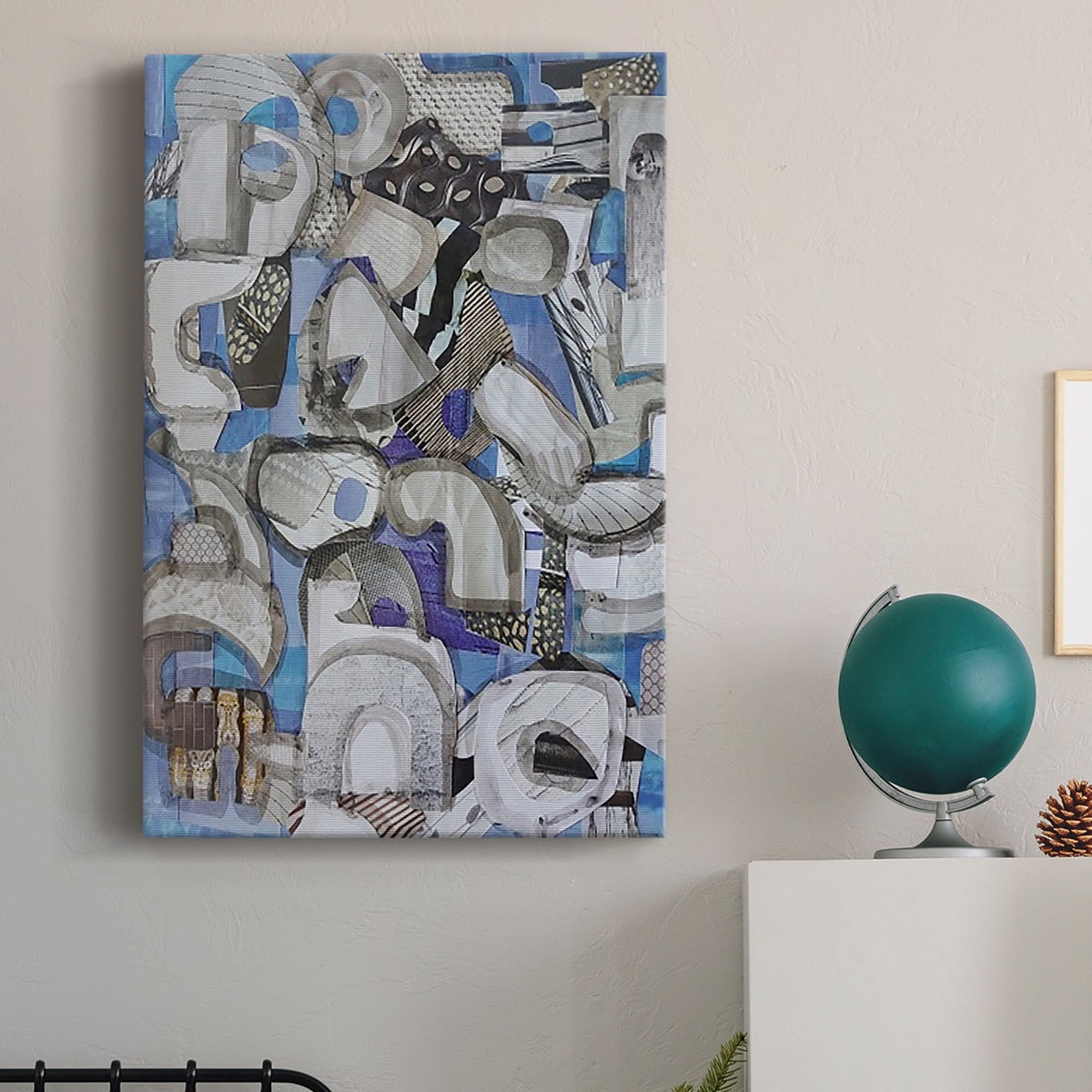 Mediterranean Port I Premium Gallery Wrapped Canvas - Ready to Hang