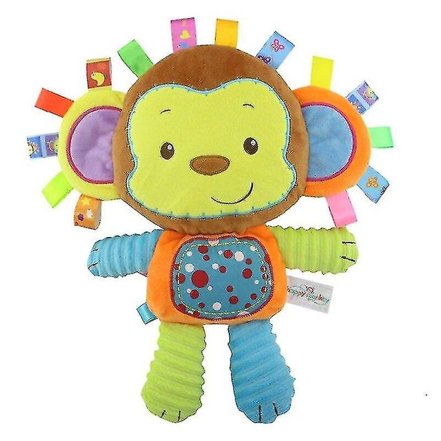 Juguetes para bebés Sonajeros Pacificar Muñeca Sonajeros para bebés Juguetes Animal Mano Campanas Newbron Animal kaili Sencillez