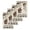 Brown Beige, variant on Sweet Home Kitchen Dish Towels for Drying Dishes Set of 2, Western Stars Bird Houses Farmhouse Retro Waffle Weave Microfiber Hand Tea Bathroom Towels Quick Dry & Absorbent Towel 12x12