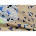 thumbnail image 5 of oneOone Rayon Light Brown Fabric Geometric Sewing Material Print Fabric By The Yard 56 Inch Wide-H0, 5 of 5