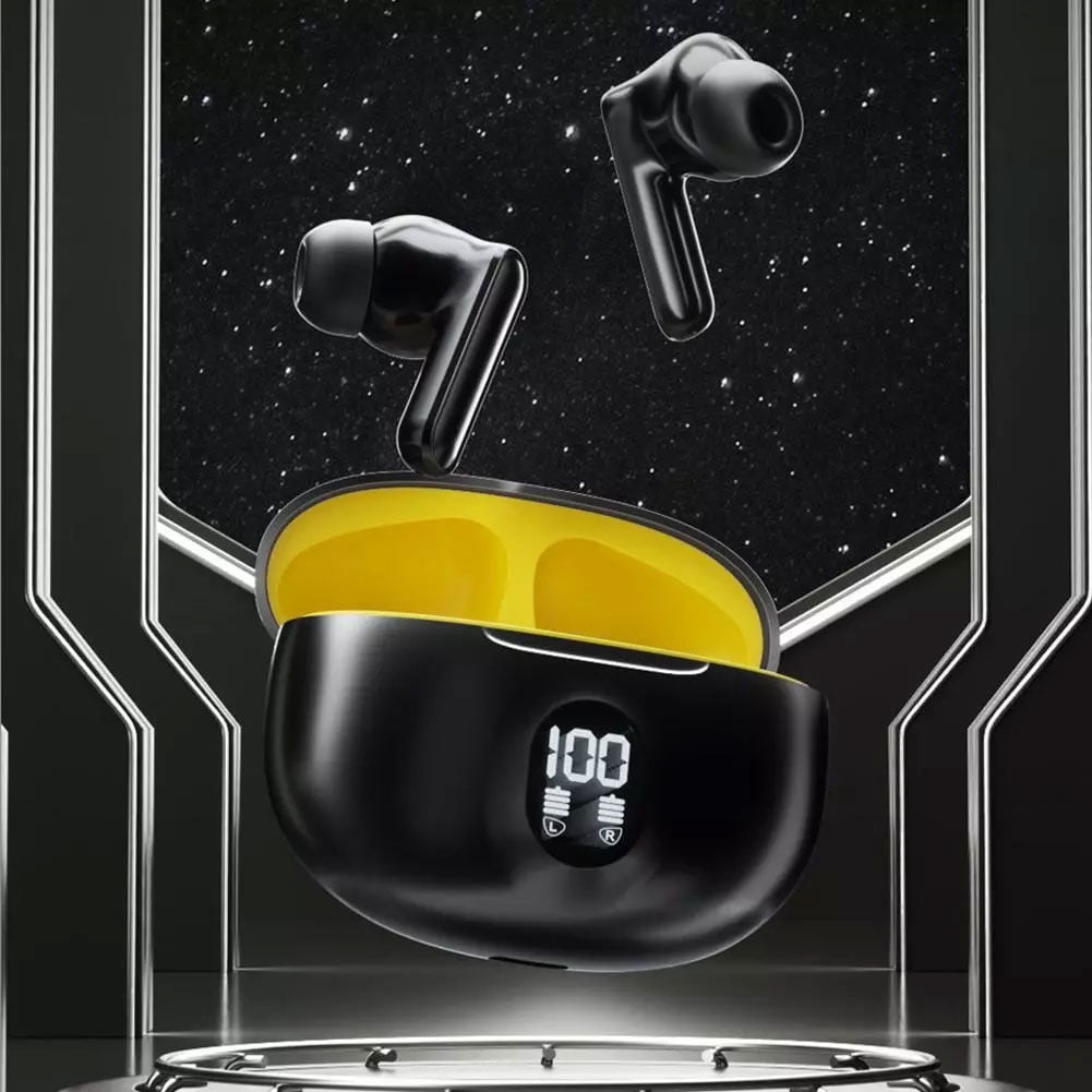 TWS Earphones Wireless for T-Mobile REVVL 6 5G/6x 5G/Pro 5G - Earbuds Headphones True Stereo Headset Hands-free Mic Charging Case