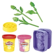 Play-Doh Lil Roses Flower Playset, Scented Modeling Compound for Kids Aged 3+