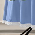 thumbnail image 5 of 60 Inch Round Tablecloth with White Lace Trim Fall Table Cover for Elegant Dining Decor Sunflowers and Daisies, 5 of 8