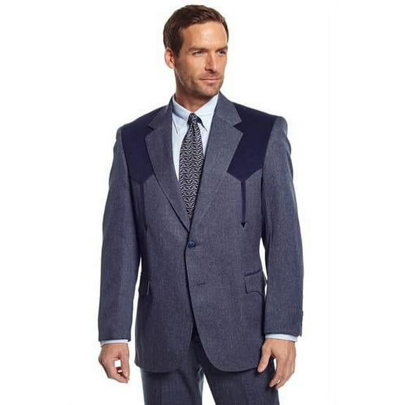 Circle S Jacket Mens Boise Arrow Suede Details Long Sleeve CC2976