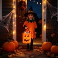 thumbnail image 6 of ShaoXinWan LED Light Up Halloween Candy Bucket Bag,Glowing Reusable Trick or Treat Tote Bag,Multipurpose Lighted Candy Pouch for Halloween Party Supplies and Favor Use, 6 of 6
