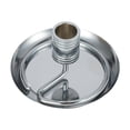 thumbnail image 1 of Quemador de bobinas Soporte de bobinas de quemador con bandeja Estante de exhibición de rollos de moxibustión de acero inoxidable estable simple para Plata, 1 of 8