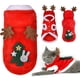 thumbnail image 1 of New Pet Christmas Costume, Autumn And Winter Flannel Warm Cat Dog Clothes, Elk Design New Year Pet Holiday Clothing, 1 of 4
