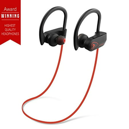 PrimeWire Powerbuds Bluetooth Earbuds, The Best Wireless Sports Earphones w/Mic IPX7 Waterproof HD Stereo Sweatproof in Ear (The Best Bluetooth Earphones)