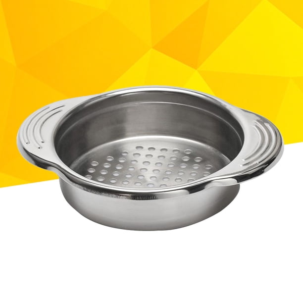 Stainless Steel Can Drainer & Oil Press - Compact 11.8x9.3cm Food Strainer For Tuna, Fruit, Noodles & More | Easy Clean Kitchen Tool 1 thumbnail image
