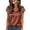 Coffee_#03, variant on Women Silk Satin Tops 2026 Trendy V Neck Cap Short Sleeve Pullover Tops Comfortable Soft Solid Color Tee Shirt Summer Business Casual Shirts,Hot Pink L