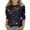 Z6 Black, variant on Girl Fall Blouses Casual Starry Sky Print Round Neck 3/4 Sleeve Children Brown Fall Tops for Girls Trendy for 6-7 Years
