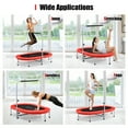 thumbnail image 4 of Goplus Trampoline Foldable Rebouncer with Adjustable Handrail, Red, 59.50" x 35.50" x 52.00", 4 of 11