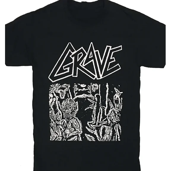 RARE Grave Band Anatomia Corporis Humani Cotton Black All Size Shirt AG563