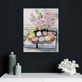 thumbnail image 4 of JRXY  Kitchen Food Wall Art Canvas Prints 'Pastel Macarons' Home Décor, Pink, White 16x20 in, 4 of 4