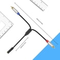 thumbnail image 4 of 3.5mm to 2RCA Sound Cable Female to Male Y 2RCA Splitter 3.5mm Adapter for Phone Home Theater Amplifiers Speaker Stereo, 4 of 4