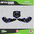 thumbnail image 3 of Kalair GFX Graphics Kit for Kawasaki KLX110 (2002-2009) Invasion Series, 3 of 5
