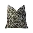 thumbnail image 1 of Plutus PBRAZ020-1616-DP Wild Cheetah Taupe & Black Handmade Luxury Pillow, 16 x 16 in., 1 of 2