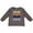 Charcoal, variant on Inktastic Established February 14, 1912 Arizona Flag Boys or Girls Long Sleeve Toddler T-Shirt