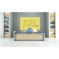 thumbnail image 3 of Whiteboard in Yellow with Square Corners (36 in. W x 1.63 in. D x 24 in. H (20 lbs.)), 3 of 4