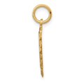 thumbnail image 5 of 10k Yellow Gold Heart Charm Pendant, 5 of 7