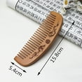 thumbnail image 6 of GROFRY 5 Pcs Dragon Phoenix Engraved Peach Wood Healthy Massage Anti-Static Hair Care Comb, 6 of 8