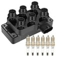 thumbnail image 3 of ECCPP FD-480, FD480 1 ignition coils with 6 iridium Spark Plugs for 1991-2007 V6 4.0L Ford Explorer Ranger Mustang Explorer Mercury Mountaineer Mazda B3000 B4000 91 92 93 94 95 96 97 98 99 2000 2001, 3 of 6