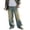 Blue, variant on Boys Vintage Washed Wide Leg Jeans, Kids Streetwear Distressed Denim Pants, Loose Fit Baggy Jeans for Casual Skate Wear(Sky Blue,15-16 Years)