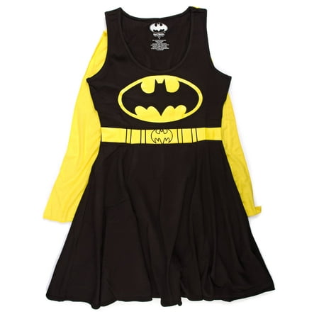 DC Comics Batman Logo Juniors Cape Dress