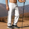 thumbnail image 2 of Men'S Hiking Cargo Pants Water Resistant Quick Dry Lightweight Fishing Camping Travel Outdoor Pants With Side Zipper, 2 of 7