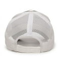 thumbnail image 2 of Outdoor Cap GWT-101M Washed Mesh Back-Black/White, 2 of 8