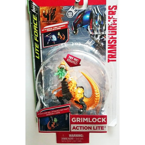 Hasbro Transformers Lite Force Grimlock Action Figures