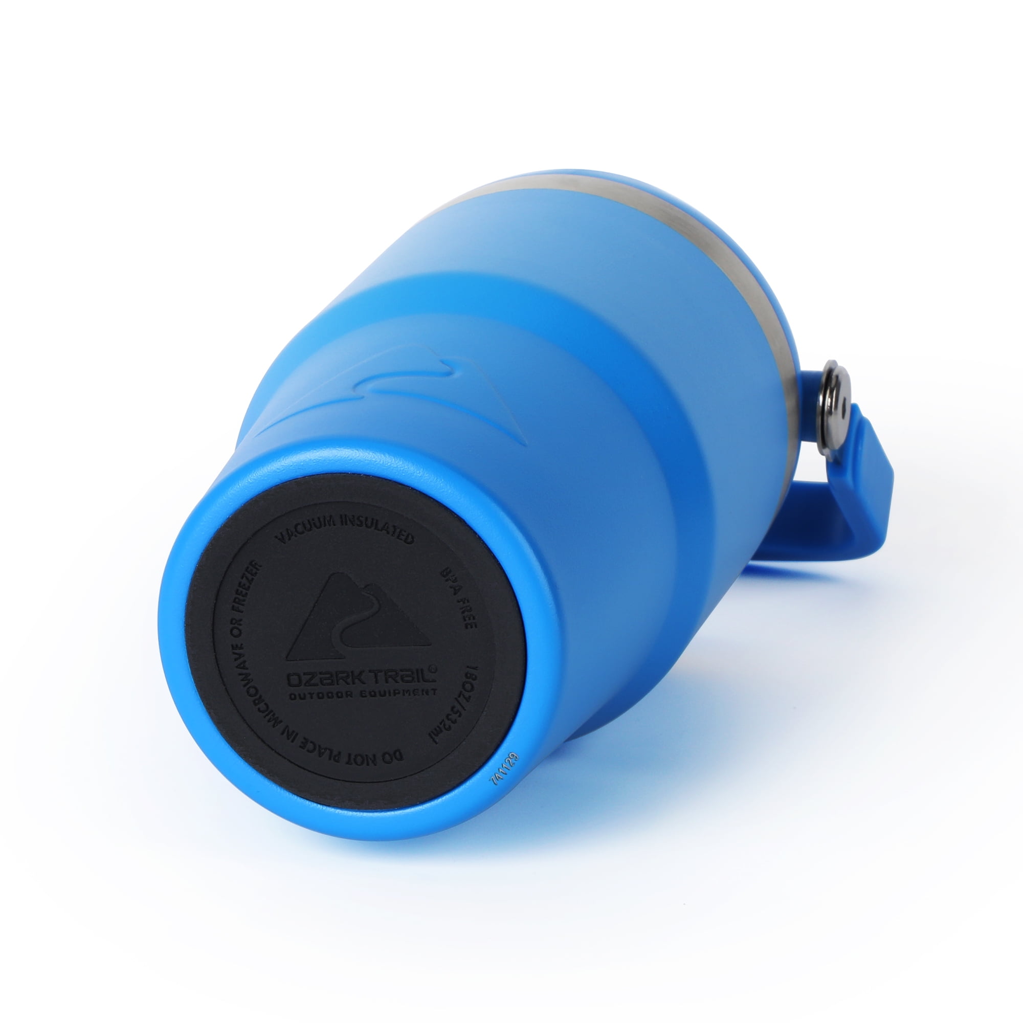 Ozark Trail 18 oz Stainless Steel Insulated Swivel Tumbler, Electric Blue