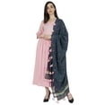 thumbnail image 5 of Bimba Kurta Set for Womens Ethnic Flared Kurti with Pant & Printed Dupatta Indian Designer Clothing, 5 of 7
