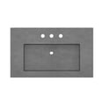 thumbnail image 2 of Native Trails Nsvt36 Capistrano 37" Nativestone Concrete Vanity Top - Pearl, 2 of 7