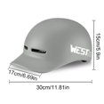 thumbnail image 2 of Casco de bicicleta ajustable para bicicleta de montaña y carretera (negro), 2 of 8