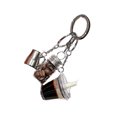 thumbnail image 4 of Small Iced Americano Coffee Keychain Materials Multipurpose Bag Charm for Coffee Lovers Gifts, 4 of 9