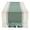 Dark Green, variant on Brown Dobby Stripe Ribbed Table Runner 13x72