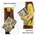thumbnail image 4 of Accordion File Organizer with Zip Closure 13 Pockets Expanding File Folder Letter A4 Paper Document Organizer for Home Office Natural Abstract Shapes, 4 of 7