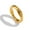 Golden Thick Type, variant on Golden Stainless Steel Special Shaped Wave Glossy Ring For Women Size 6 7 8 9 Jewelry Elegant Stylish Gorgeous Chic