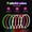 RGB, variant on PcEoTllar Light up LED Dog Collar, USB Rechargeable Flash Light up Dog Collar, Green