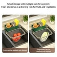 thumbnail image 5 of Kitchen Sink Strainer, Disposable Food Waste Filter Rack, Sponge Draining Mesh for Leftover Food, Efficient Space-Saving Design, Convenient for Kitchen Use and Easy to Clean, 5 of 9