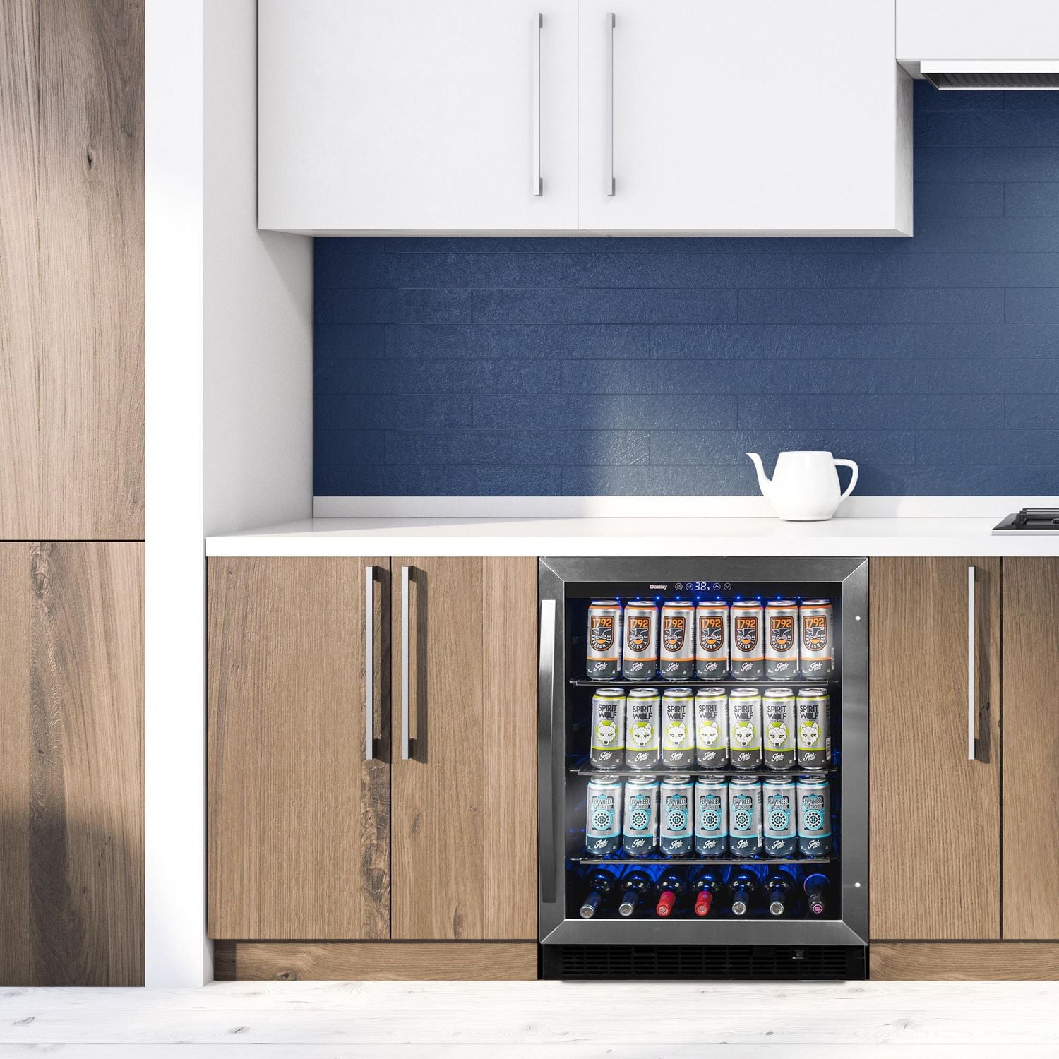 Danby DBC057A1BSS 5.7 cu. ft. Built-in Beverage Center in Stainless Steel