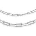 thumbnail image 1 of Diamond2Deal 925 Sterling Silver Rhodium-plated Multi-layer w/ 2in ext. Necklace for Women 20", 1 of 4
