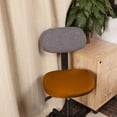 thumbnail image 6 of Shiogb Clearance Round Velvet Bar Stool Seat Washable Stool Cushion Slipcover Elastic Bar Chair For Chair, Elastic Cushion Cover Coffee Color 5.9X4.7X0.4 Inches, 1X Cushion Cover, 6 of 7