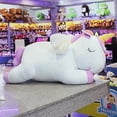 thumbnail image 4 of Unicornio de Peluche 100 cm Grande PELUCHERIA, 4 of 5